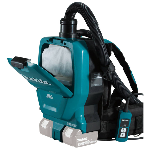 Máy Hút Bụi Đeo Vai Dùng Pin Makita DVC261ZX18 (hepa/bl)(18 (không kèm pin sạc)