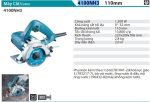 Máy Cắt Đá/gạch Makita 4100NH3 (110mm)