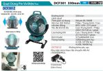 Quạt Dùng Pin Makita DCF301Z (18v/14.4v/ac) (không kèm pin sạc)