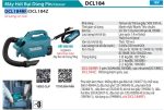 Máy Hút Bụi Dùng Pin Makita DCL184RF (18v) (kèm 01 pin 3.0 + sạc)