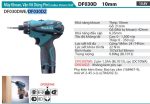 Máy Khoan Và Vặn Vít Dùng Pin Makita DF030DZ (10.8v) (không kèm pin sạc)