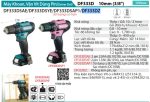 Máy Khoan Và Vặn Vít Dùng Pin Makita DF333DZ (12v max) (không kèm pin sạc)