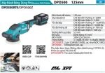 Máy Đánh Bóng Dùng Pin Makita DPO500RTE (bl) (kèm 02 pin 5.0 + sạc nhanh)