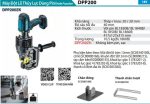 Máy Đột Lỗ Thủy Lực Dùng Pin Makita DPP200ZK (18v) (không kèm pin sạc)