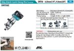 Máy Đánh Cạnh Dùng Pin Makita DRT50Z (bl)(18v) (không kèm pin sạc)