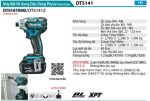 Máy Bắt Vít Xung Dầu Dùng Pin Makita DTS141RME (bl)(18v) (kèm 02 pin 4.0ah + sạc nhanh)