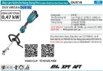 Máy Làm Vườn Đa Năng Dùng Pin Makita DUX18Z (bl)(18v) (không kèm pin sạc)