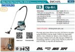 Máy Hút Bụi Dùng Pin Makita DVC157LZX3 (khô/aws/hepa/bl) (không kèm pin sạc)