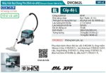 Máy Hút Bụi Dùng Pin Makita DVC862LZ (18vx2) (không kèm pin sạc)