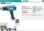 Máy Thổi Nóng Makita HG6030 (1800w)