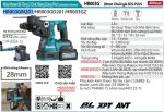 Máy Khoan Bê Tông 3 Chức Năng Dùng Pin Makita HR003GM201 (kèm 02 pin 4.0ah + sạc nhanh)