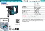 Máy Khoan Bê Tông Dùng Pin Makita HR140DZ (không kèm pin sạc)