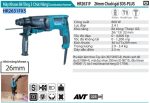 Máy Khoan Bê Tông 3 Chức Năng Makita HR2631FX5