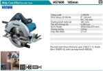 Máy Cưa Đĩa Makita HS7600 (185mm)