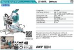 Máy Cưa Đa Góc Trượt Makita LS1019L (260mm)