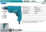 Máy Khoan Makita M0600B (10mm)