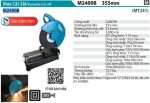 Máy Cắt Sắt Makita M2400B (355mm/2000w)