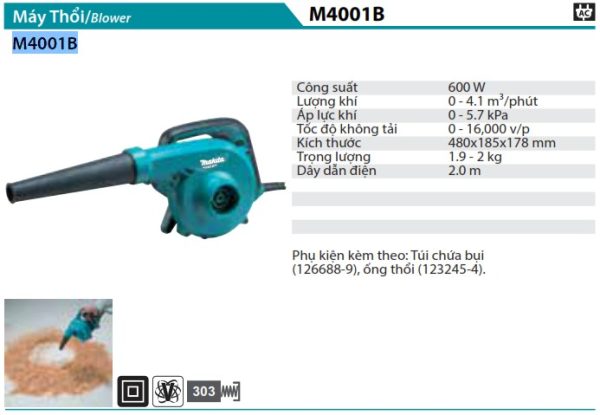 Máy Thổi Makita M4001B