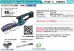 Máy Cắt Tỉa Hàng Rào Dùng Pin Makita UH201DZ (12v max) (không kèm pin sạc)
