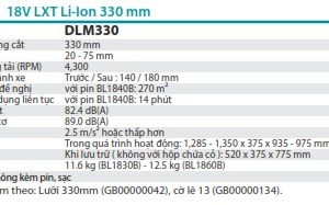 Máy Cắt Cỏ Đẩy Dùng Pin Makita DLM330Z (330mm)(18v) (không kèm pin sạc)
